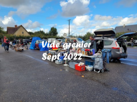 Vide grenier Sept 2022